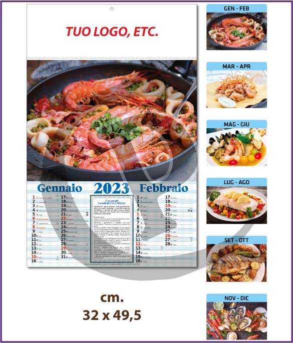 stampa-calendari-illustrati-personalizzati-online-low-cost-2023-gastronomia-pesce-d006